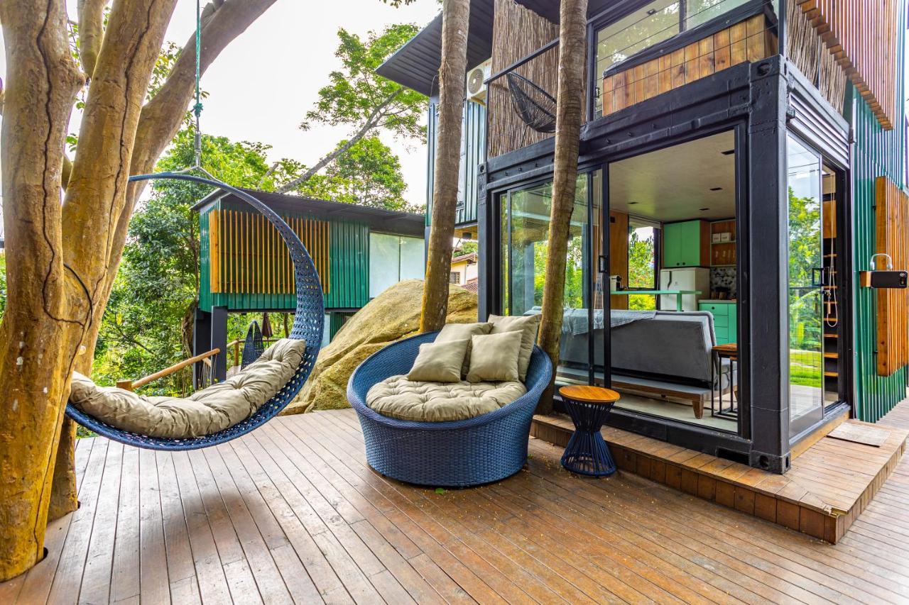 Casa Natu Ilhabela Studio Feiticeira com Jacuzzi Exclusiva Esterno foto