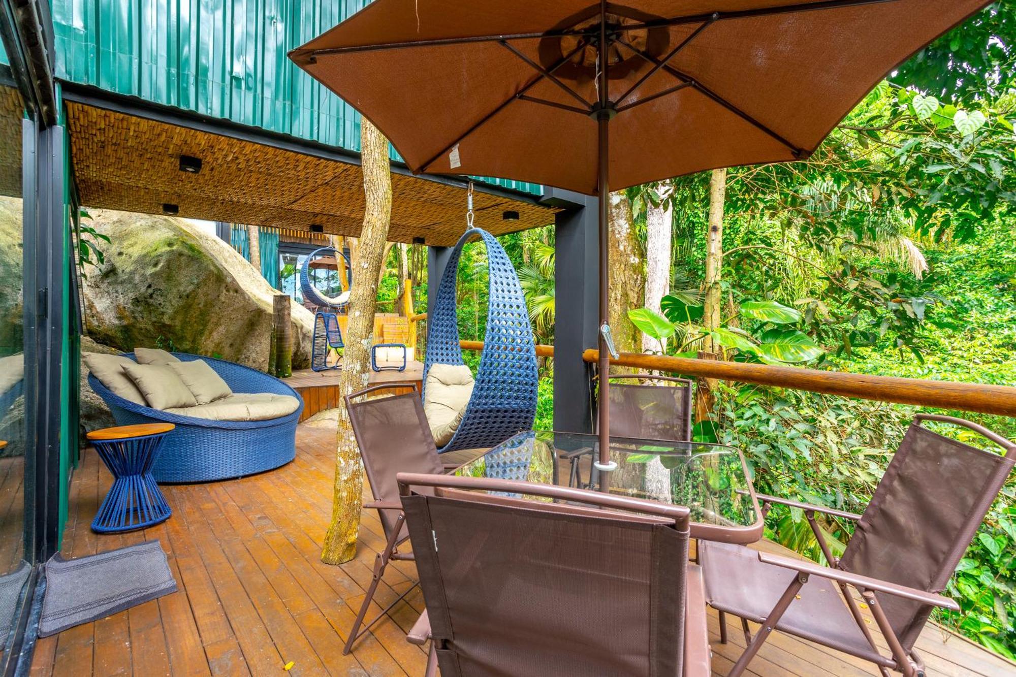 Casa Natu Ilhabela Studio Feiticeira com Jacuzzi Exclusiva Esterno foto